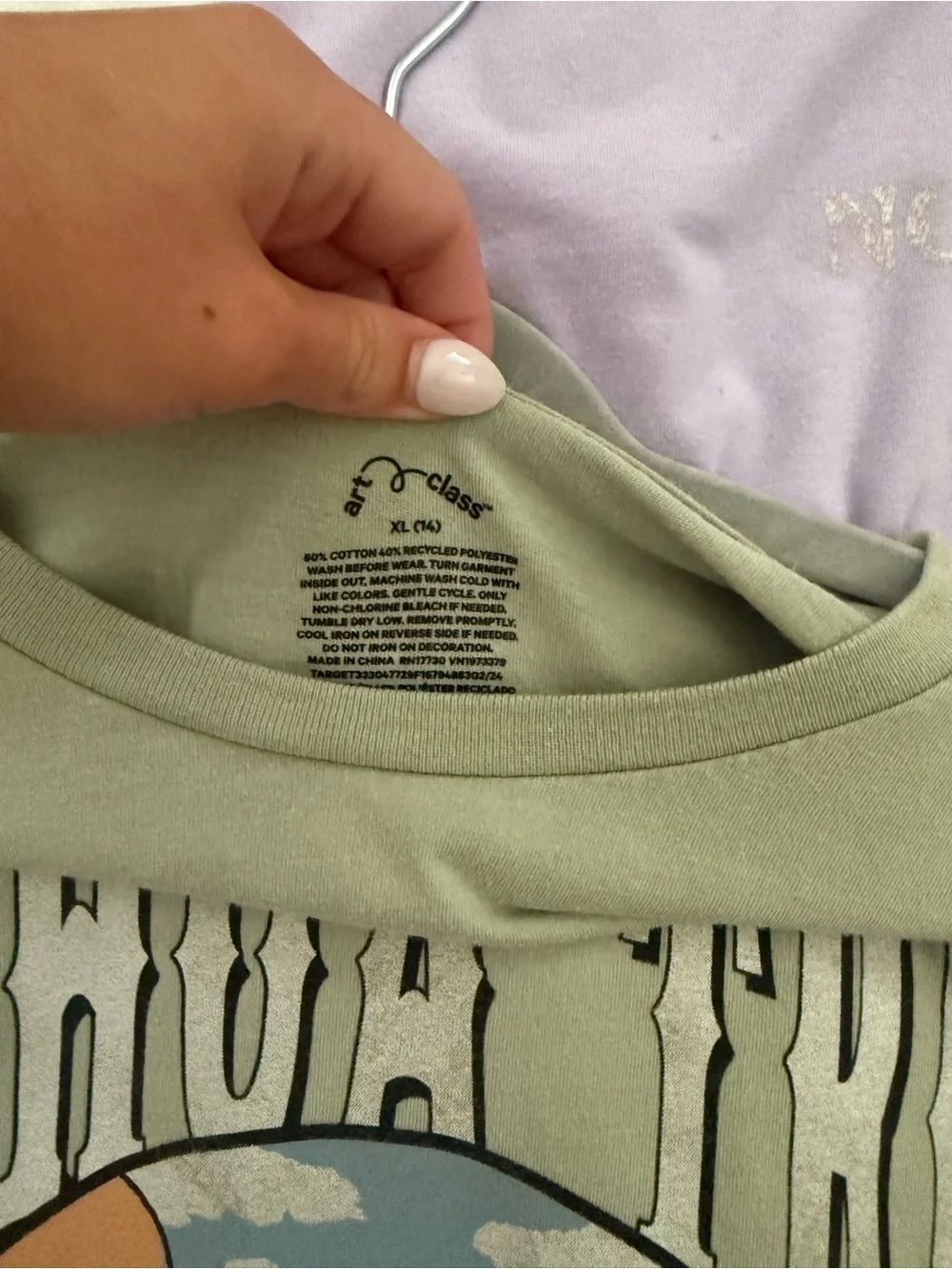 art class 3 t-shirts Large, Large, and Extra large